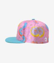 Kids Hats | Brim Hats- Duh Donuts Snapback- Pink | Headster Kids - The Ridge Kids