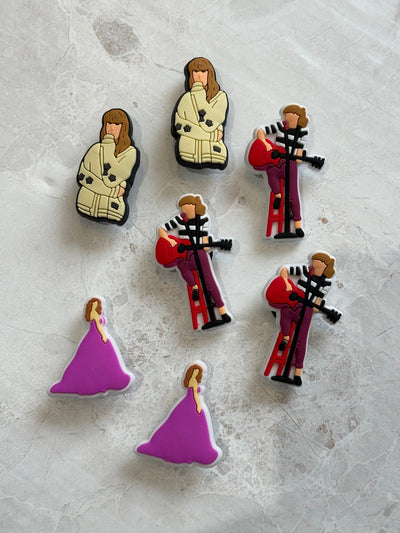 Kids Shoe Charms | Jibbitz: Taylor Swift- assorted | Space 46 - The Ridge Kids