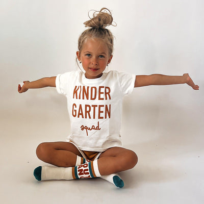 Kids T-Shirt | Kindergarten | Minimalist Folk - The Ridge Kids