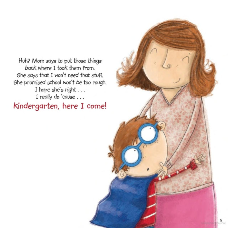 Paperback Books | Kindergarten Here I Come ! | D.J. Steinberg