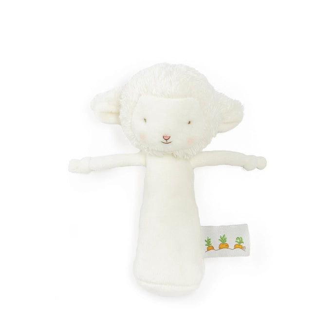 Plush | Lamb Rattle- White | Bunnies by the Bay