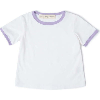 Baby Tops | Jack Tee- Lilac | Dotty Dungarees