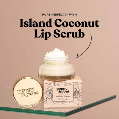 Lip Balm | Island Coconut Lip Balm | Poppy & Pout - The Ridge Kids