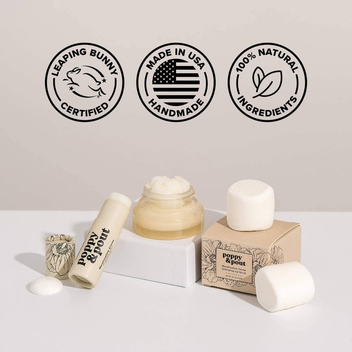 Lip Balm | Marshmallow Creme Lip Balm | Poppy & Pout - The Ridge Kids