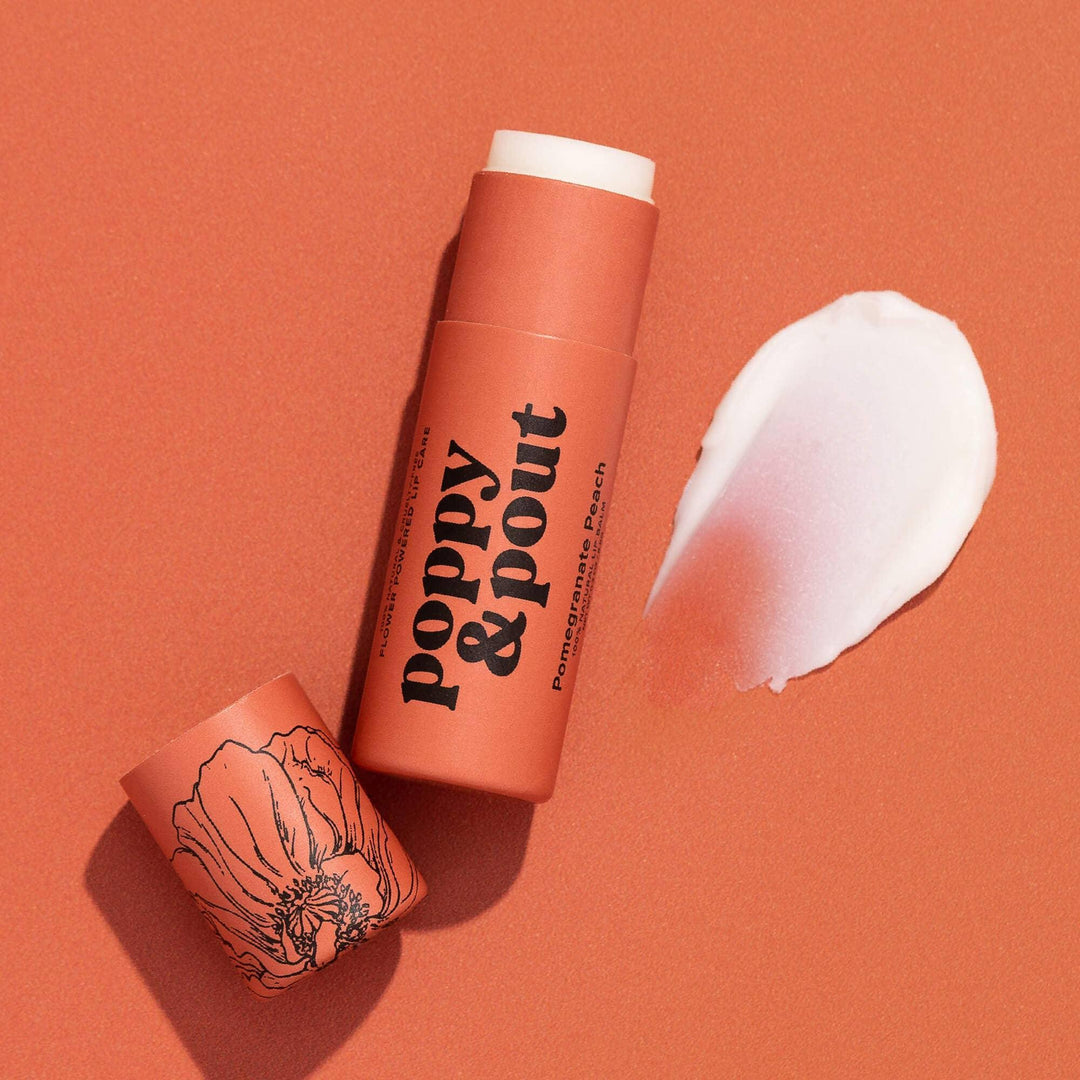 Lip Balm | Pomegranate Peach Lip Balm | Poppy & Pout - The Ridge Kids
