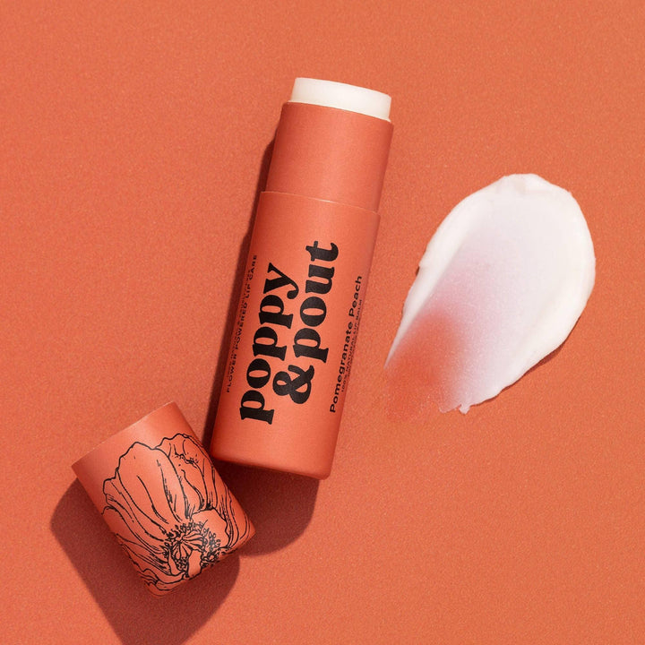 Lip Balm | Pomegranate Peach Lip Balm | Poppy & Pout - The Ridge Kids