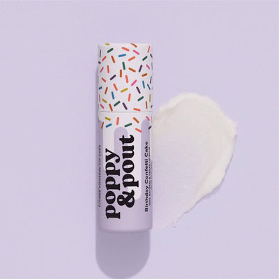 Lip Balm | Purple Birthday Confetti Lip Balm | Poppy & Pout - The Ridge Kids