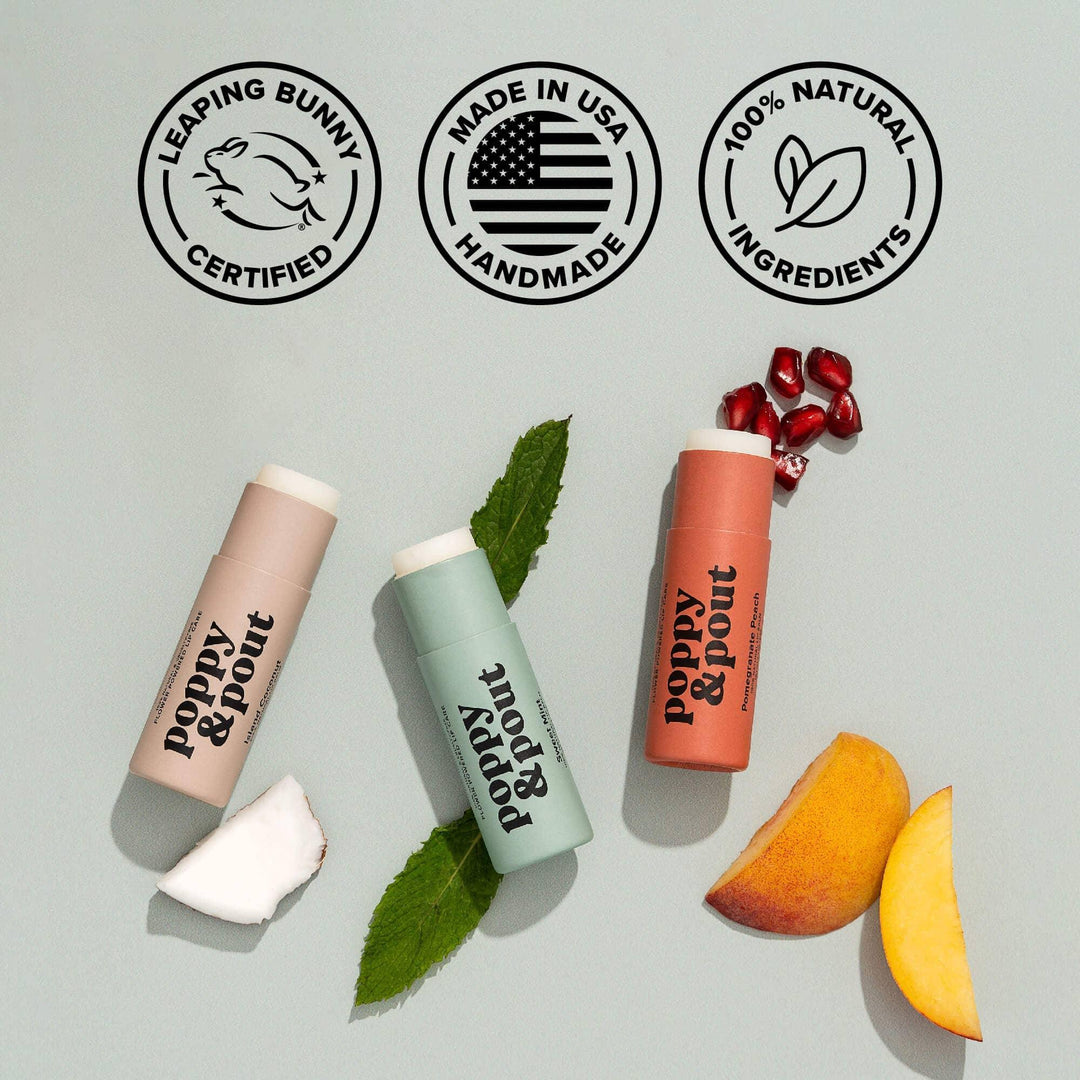 Lip Balm | Sweet Mint Lip Balm | Poppy & Pout - The Ridge Kids