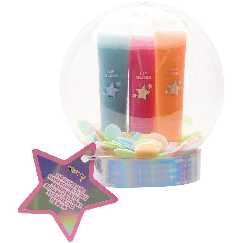 Lip Gloss | Winter Wonderland Lip and Bath Confetti Set | IScream - The Ridge Kids