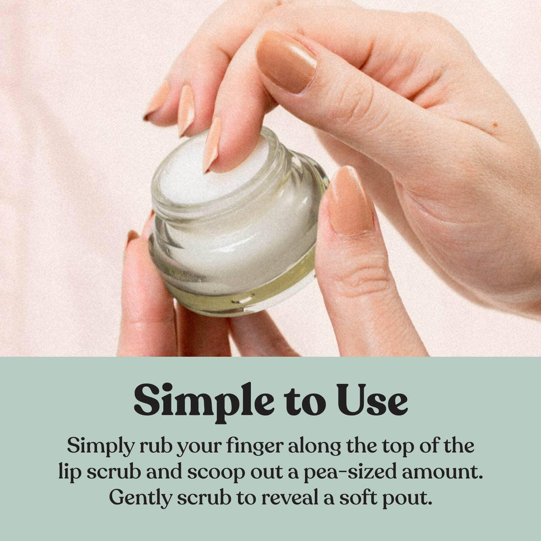 Lip Scrub | Marshmallow Creme Lip Scrub | Poppy & Pout - The Ridge Kids