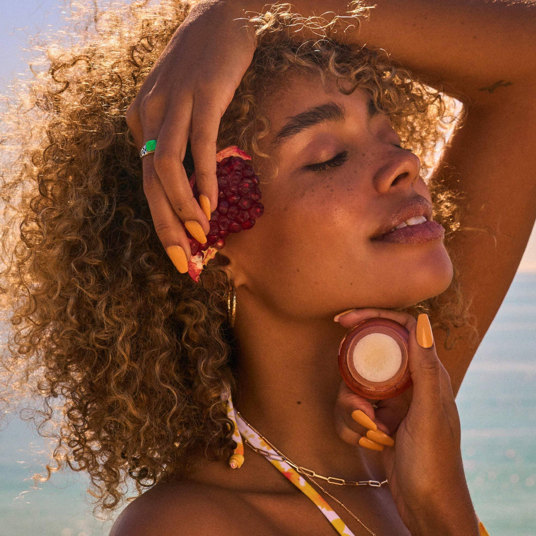 Lip Scrub | Pomegranate Peach Lip Scrub | Poppy & Pout - The Ridge Kids