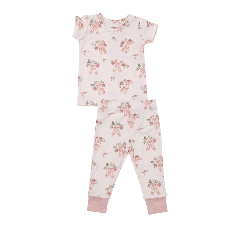 Loungewear | 2 Piece Set- Ballet Shoes | Angel Dear - The Ridge Kids