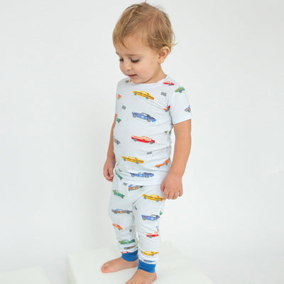 Loungewear | 2 Piece Set- Muscle Cars | Angel Dears - The Ridge Kids