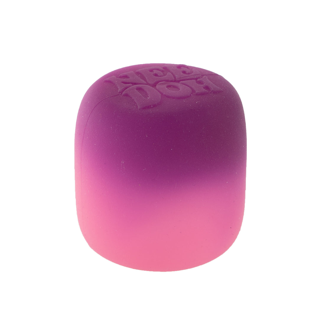Gradient purple to pink dog toy with 'Needoh' branding on a white background