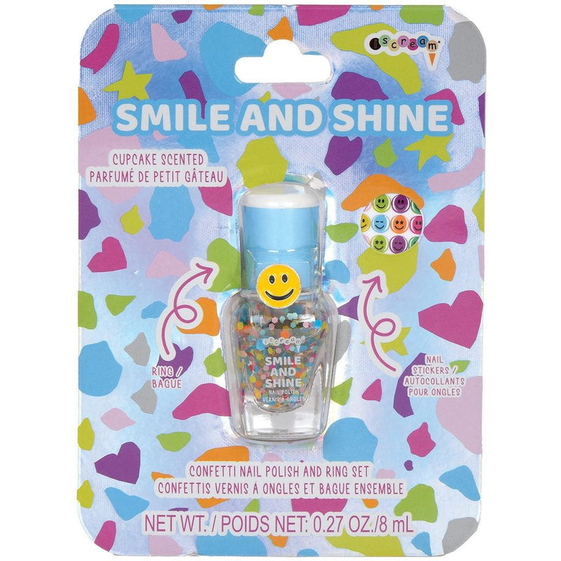 Nail Polish Kit | Smile and Shine Ring Set | Iscream - The Ridge Kids