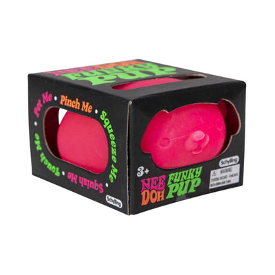 Squeeze Toy | Nee DOH: Funky Pup- assorted | Schylling