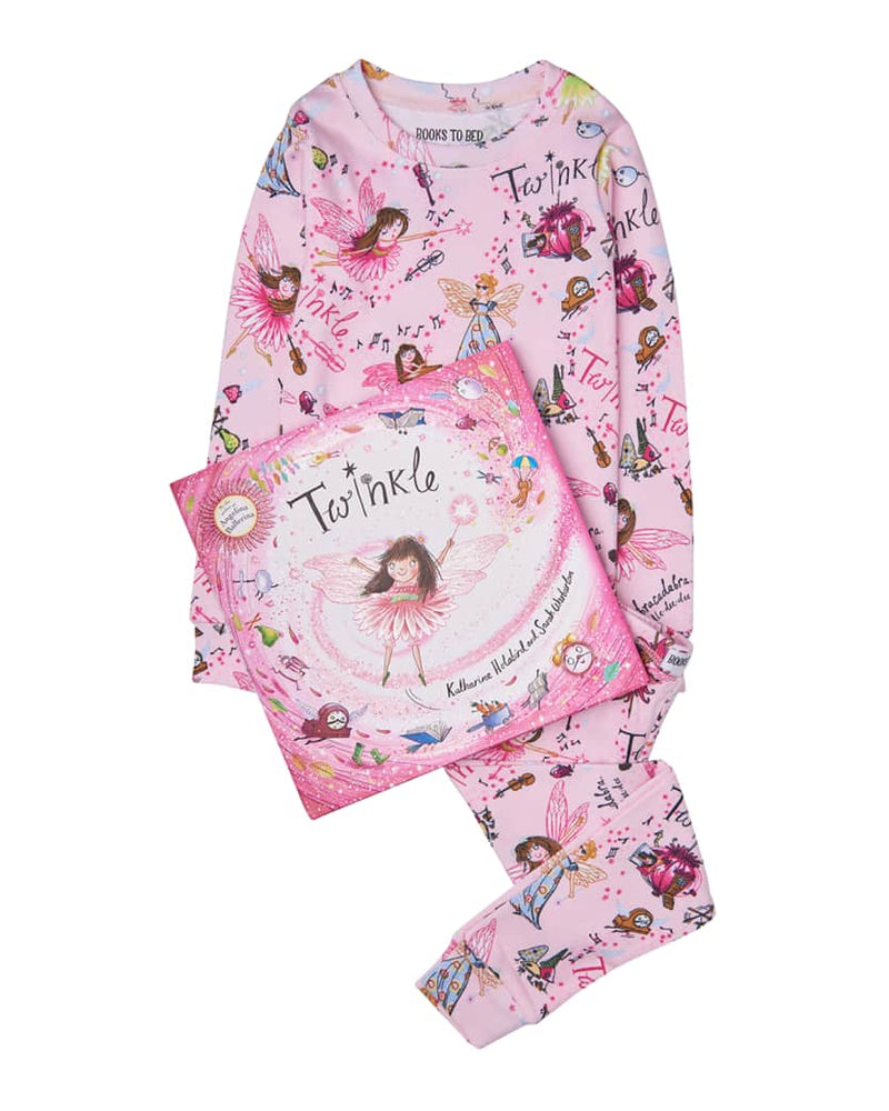 Girls Pajamas | Twinkle Pajama and Book Set | Hatley