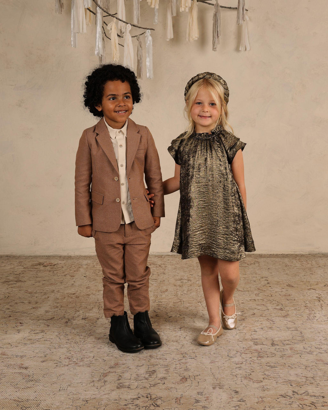 Girls Dresses | Isabella Dress - Gold | Noralee The Ridge Kids Girls Dresses | Isabella Dress - Gold | Noralee The Ridge Kids