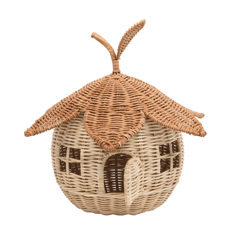 door to basket house opens up for imaginary play