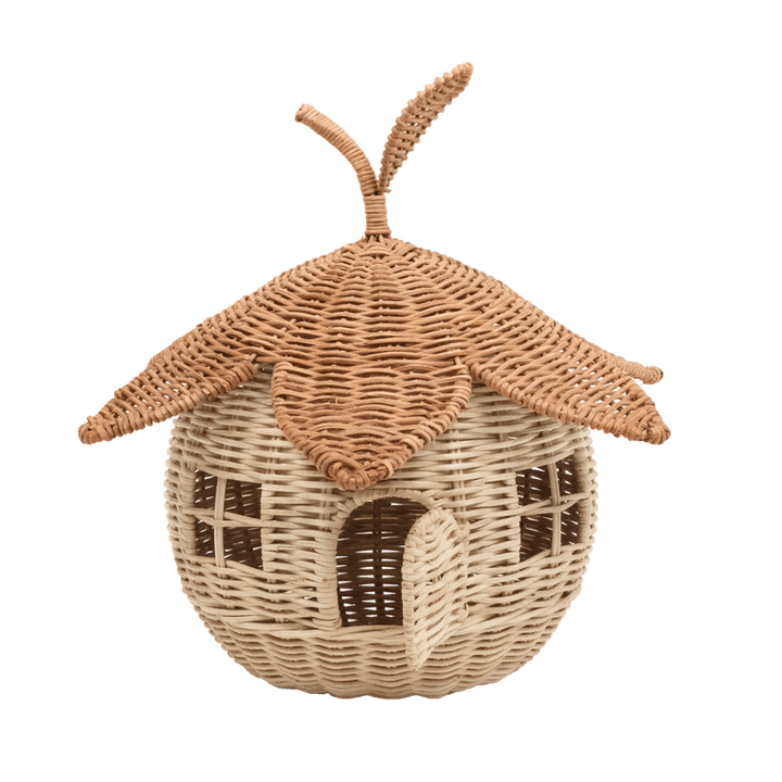 door to basket house opens up for imaginary play