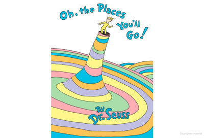 Hardcover Books | Oh, the Places You'll go! | Dr. Seuss