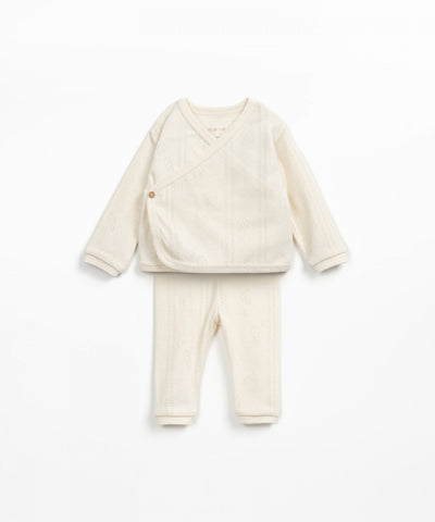 Baby 2 Piece Set | Take Home- Beige | Play Up