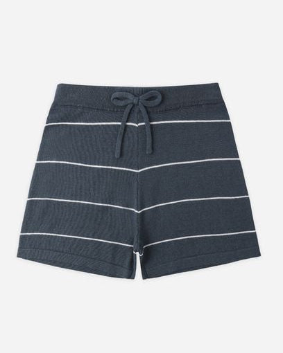 Striped shorts on a white background