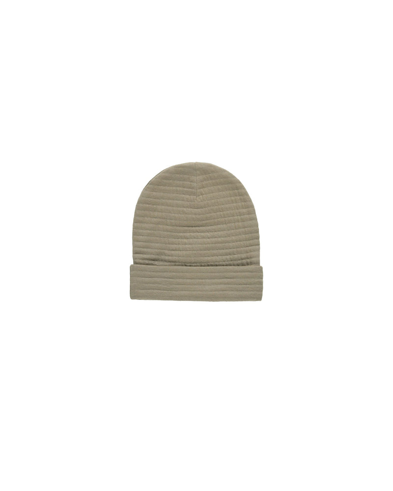 Hat | Beanie- Olive | Quincy Mae