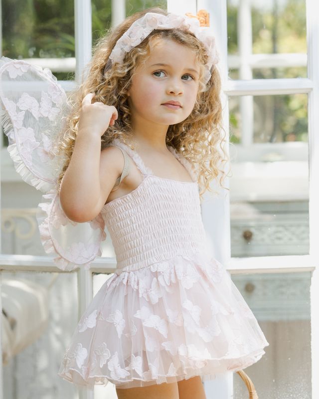 Girls Dress | Dolly Dress in Bloom | Noralee – The Ridge Kids