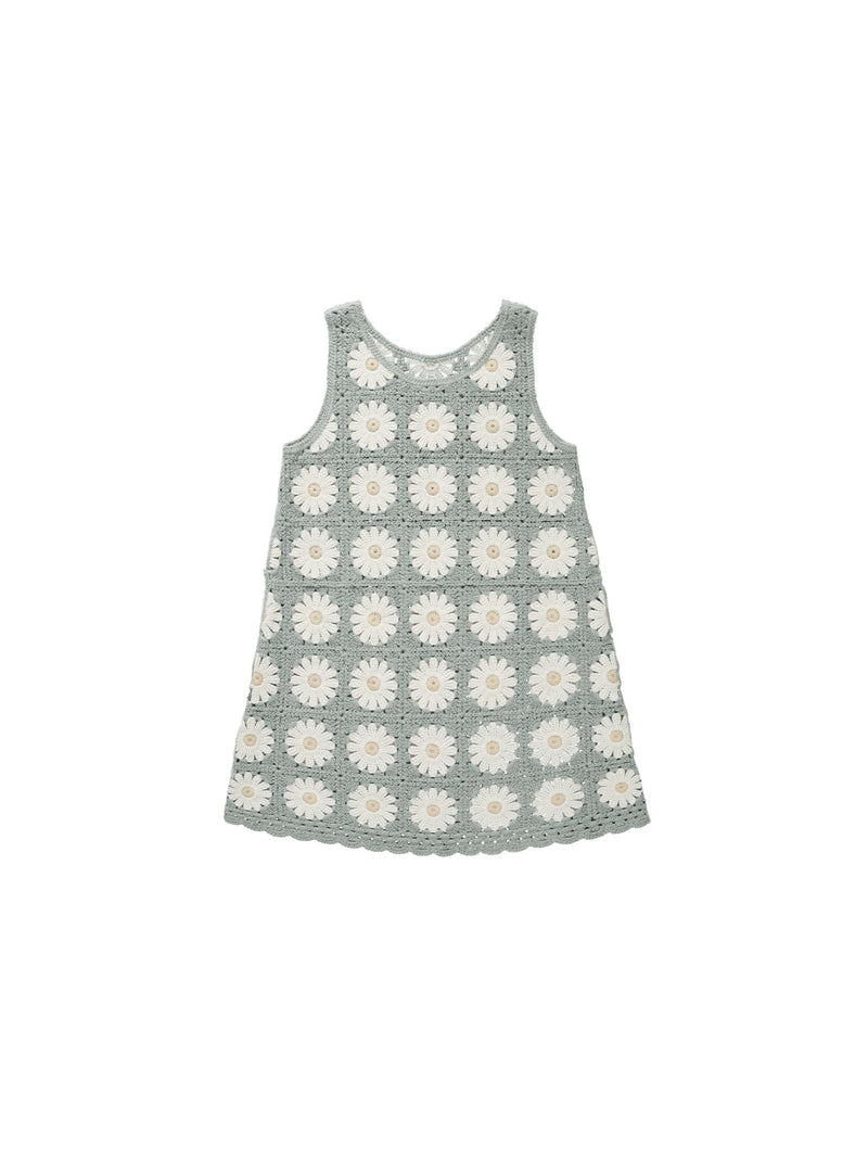 Girls Dress | Crochet Tank Mini- Daisy | Rylee and Cru