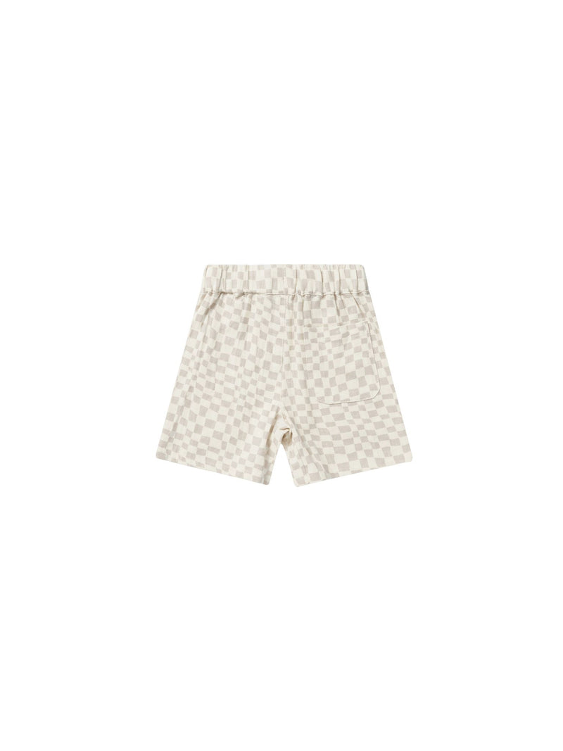 Boys Bottoms | Shorts- Dove Check | Rylee and Cru
