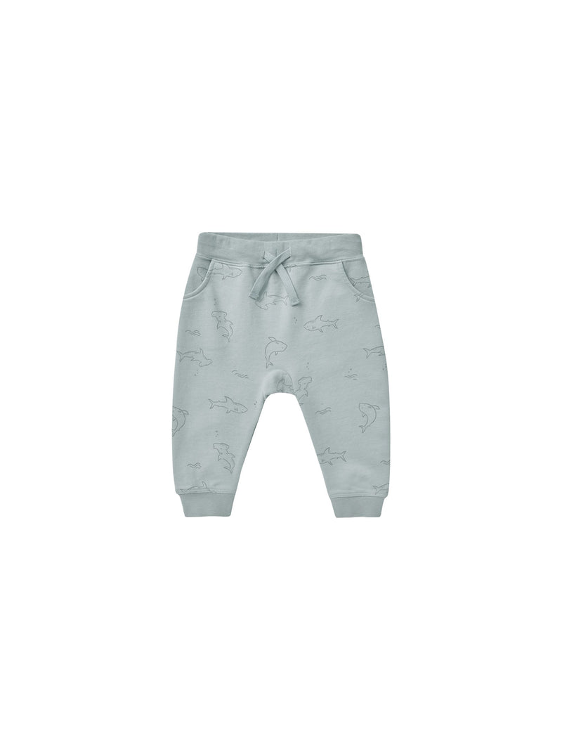 Baby Boy Bottoms | Sweatpants - Sharks | Rylee and Cru