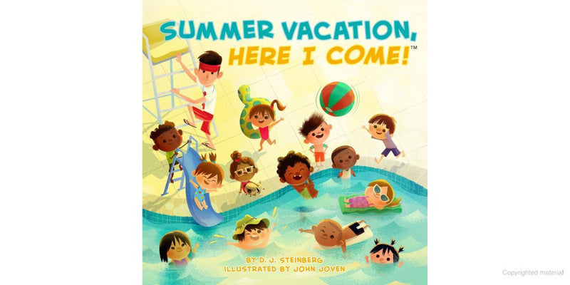 Paperback Books | Summer Vacation Here I Come | D.J. Steinberg - The Ridge Kids