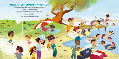 Paperback Books | Summer Vacation Here I Come | D.J. Steinberg - The Ridge Kids