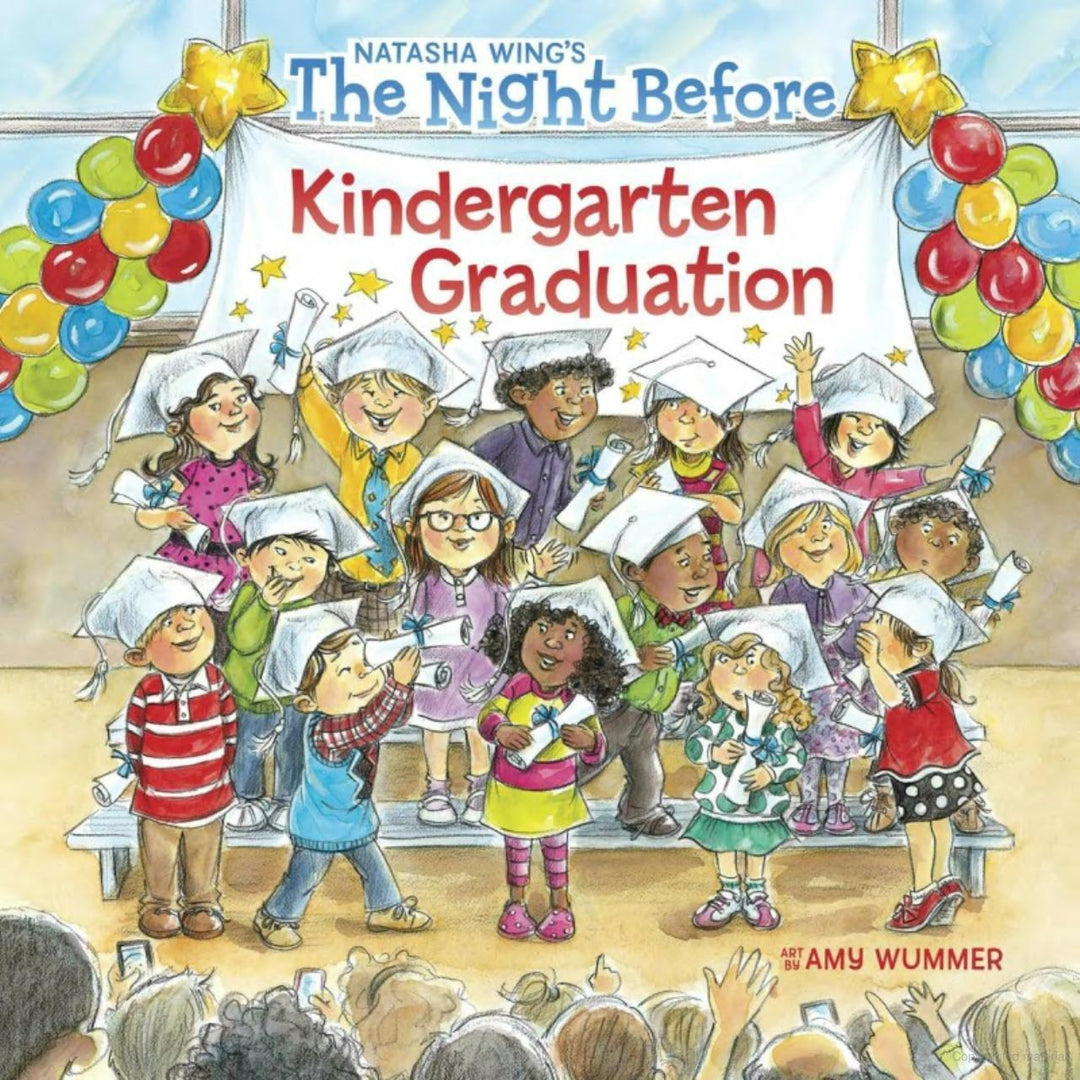 Paperback Books | The Night Before Kindergarten Graduation | Natasha Wing - The Ridge Kids