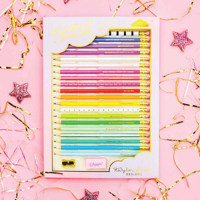 Pencils | Motivational Pencil Set | Taylor Elliott Designs - The Ridge Kids