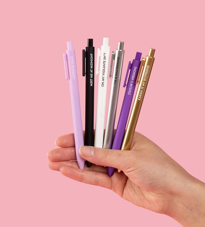 Pens |Midnights 6 Gel Pen Set | Sammy Gorin - The Ridge Kids