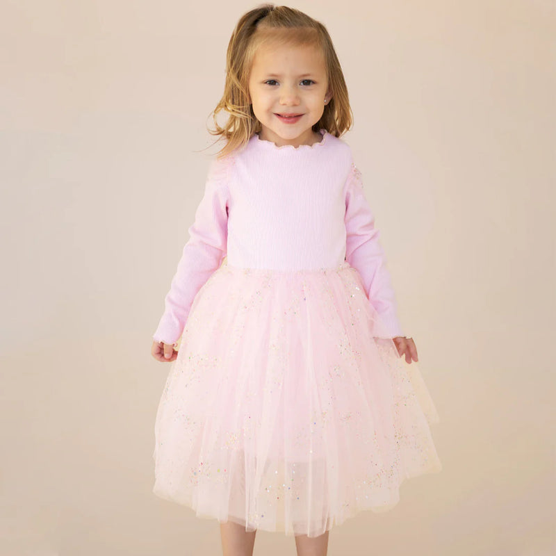 Girls Dresses | Mila: Jewel Tutu- Pink | Petite Hailey