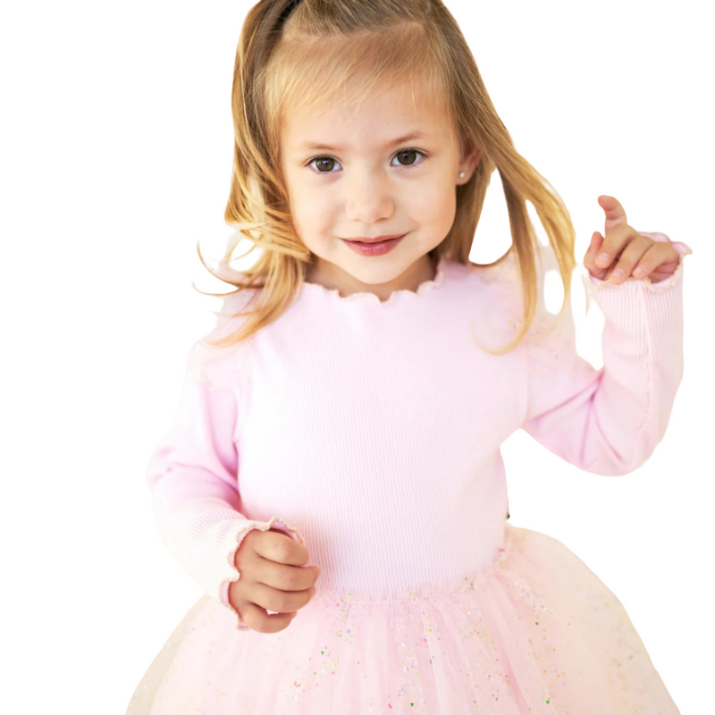 Girls Dresses | Mila: Jewel Tutu- Pink | Petite Hailey