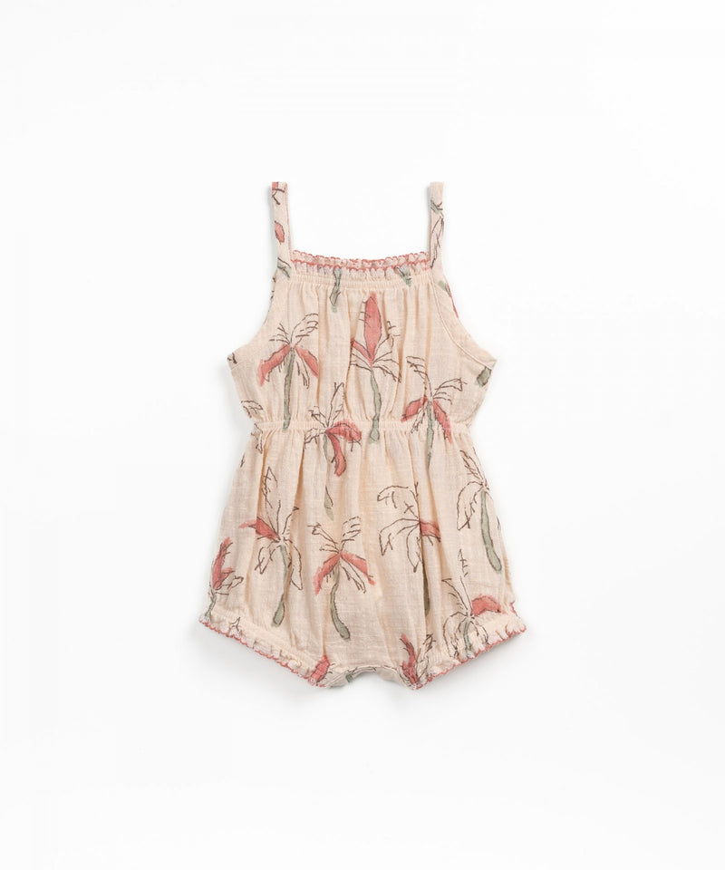 Girls Jumpsuit | Pink Palm Trees | Play Up