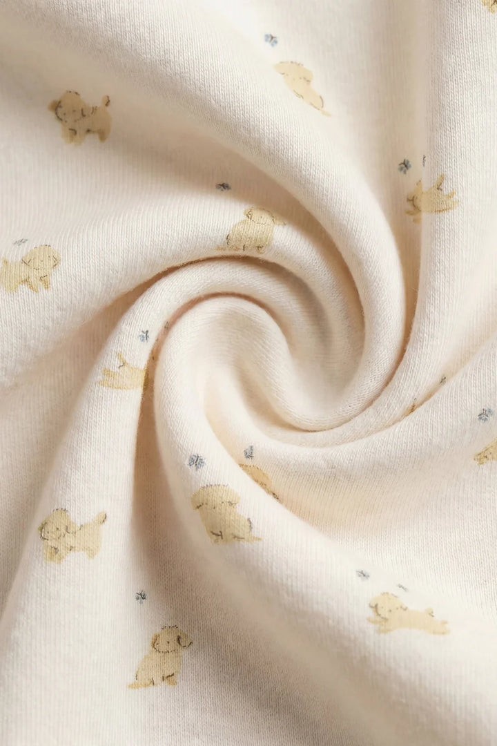 Baby Unisex Bib | Organic Cotton Bib - Playful Honey | Jamie Kay