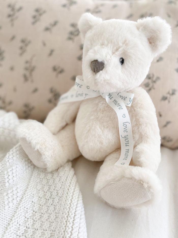 Plush Toy | Love You Bear - Cream | Mon Ami Designs - The Ridge Kids