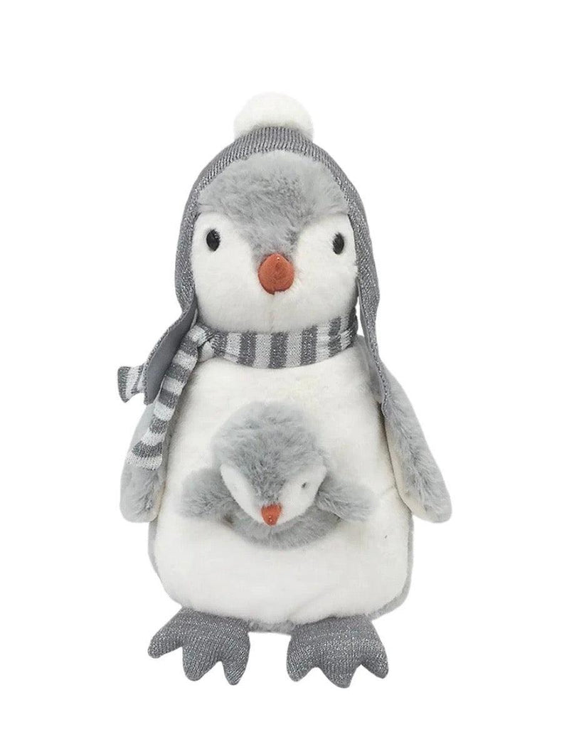 Plush Toys | Pebble The Penguin and Baby Plush Toy | Mon Ami - The Ridge Kids