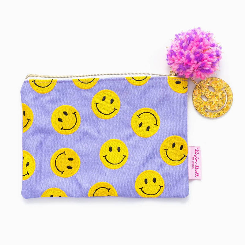 Pouches |Smiley Medium Pouch | Taylor Elliott Designs - The Ridge Kids