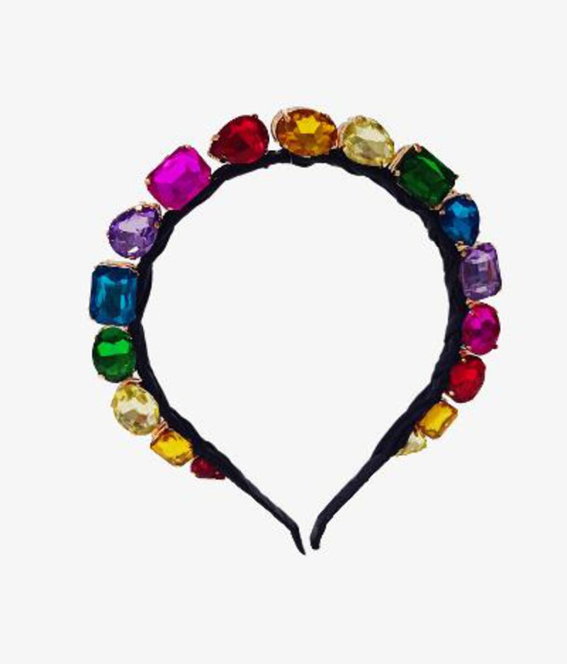 Headbands | Standing Multi Jewel- Assorted | Bari Lynn  Accessories
