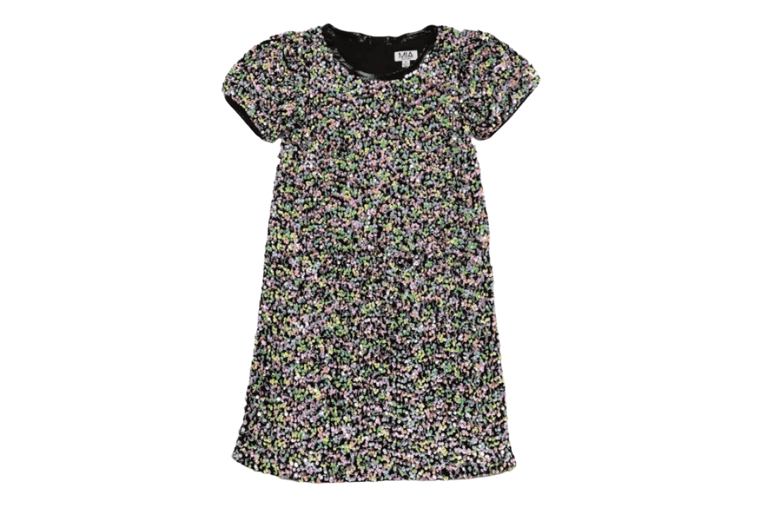Tween Dresses| Sequin Dress- Rainbow | MIA New York