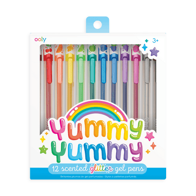 Scented Pens | Yummy Yummy Scented Glitter Gel Pens | Ooly - The Ridge Kids