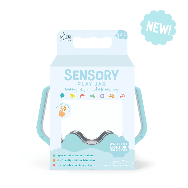 Sensory Toy | Sensory Jar- Blue | Glo Pals - The Ridge Kids