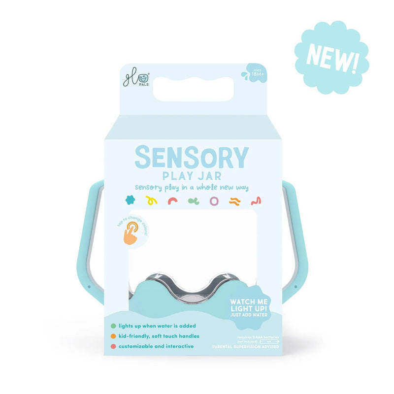 Sensory Toy | Sensory Jar- Blue | Glo Pals - The Ridge Kids