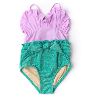 Girls Swimwear | Shimmer Mermaid One Piece | Shade Critters